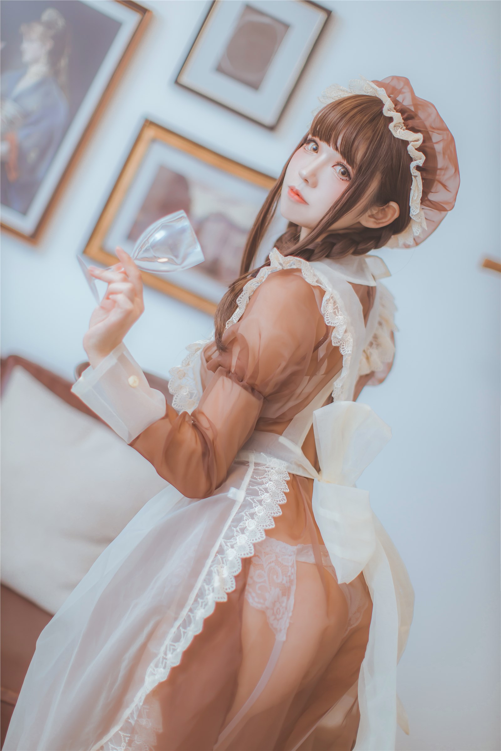 Coser Dress NO.005 Transparent maid(8)